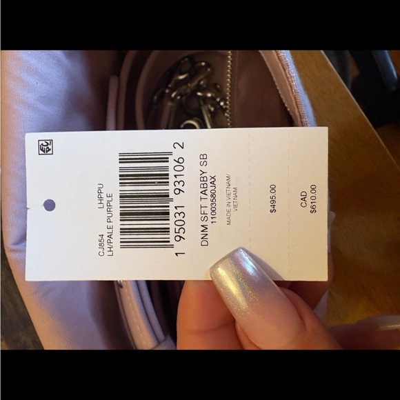 Coach soft tabby denim faded purple - Picture 3 of 5